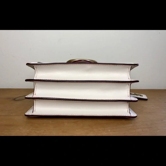 S⭕️LD‼️New Coach 1941 Riley Top Handle 18 In Signature Canvas - Picture 7 of 12